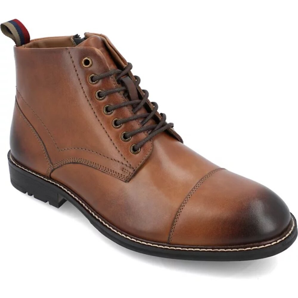 Thomas & Vine Men's Avrum Cap Toe Ankle Boots